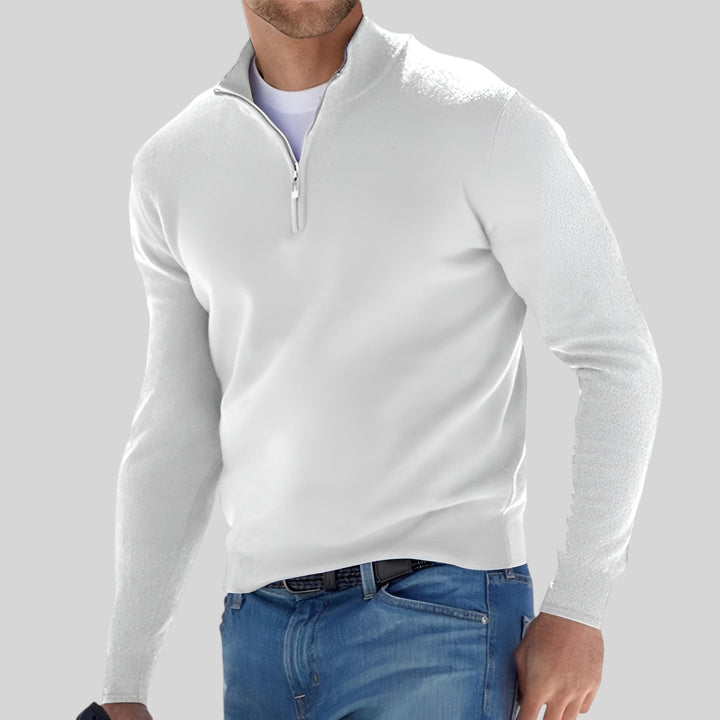 David | Warm zipped jumper