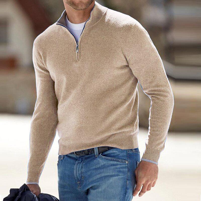 David | Warm zipped jumper