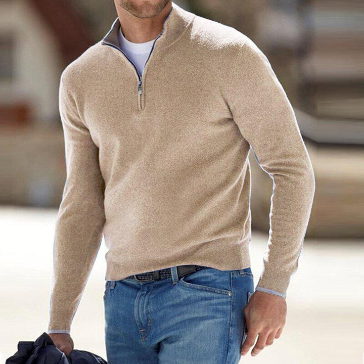 David | Warm zipped jumper