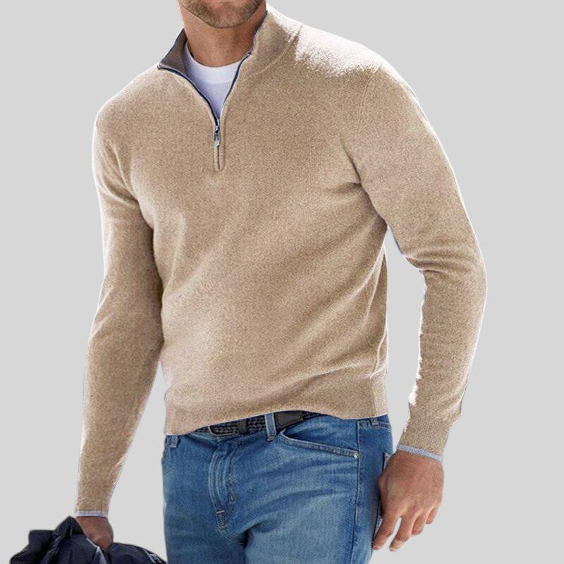 David | Warm zipped jumper