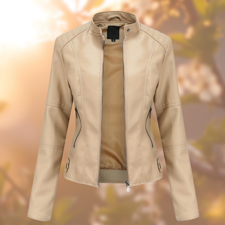 Giulia - Stylish leather jacket