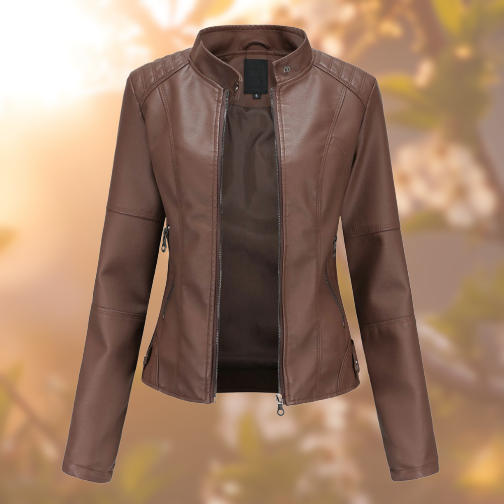 Giulia - Stylish leather jacket