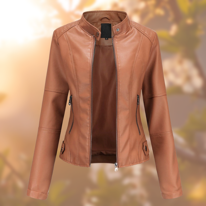 Giulia - Stylish leather jacket